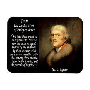 Imán Thomas Jefferson - Declaración de Independencia