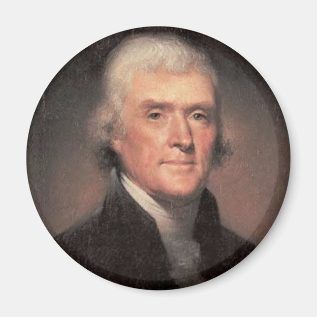 Imán Thomas Jefferson Magnet (Frente)