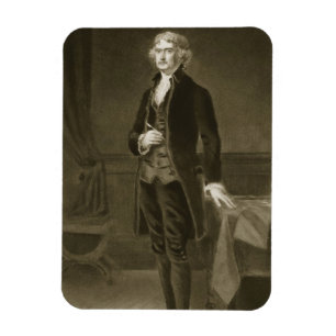 Imán Thomas Jefferson, tercer presidente de Estados Uni