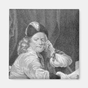 Imán Thomas Killigrew, grabado por J.J Van den Bergh