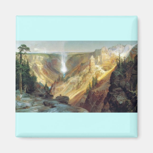 Imán Thomas Moran - Gran Cañón de Yellowstone (Frente)