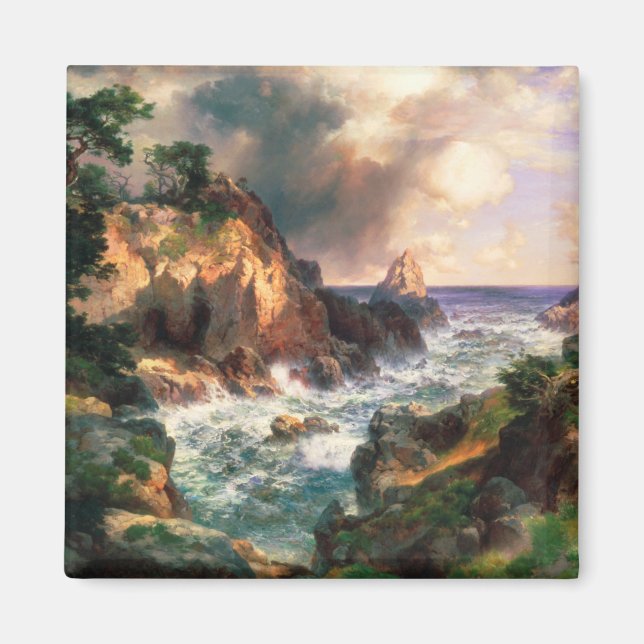 Imán Thomas Moran Point Lobos Monterey California. (Frente)