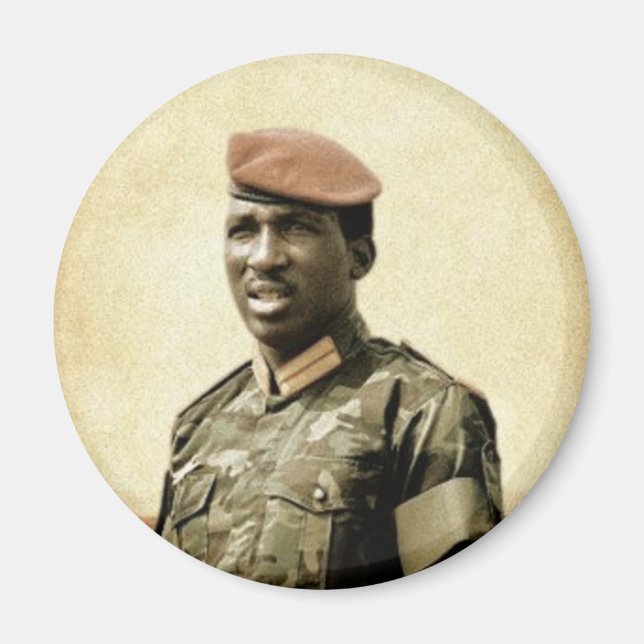 Imán Thomas Sankara - Burkina Faso - Presidente african (Frente)