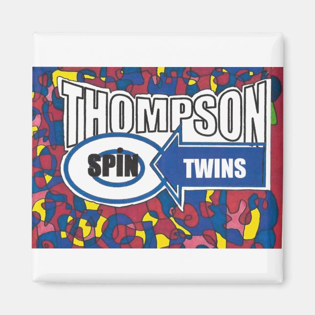 Imán Thompson Spin Twins. (Frente)