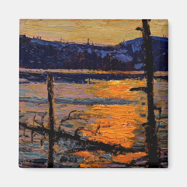 Imán Thomson - Sunset, Lago Canoe (Frente)