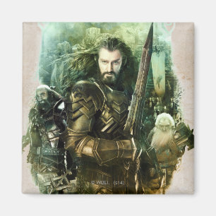 Imán THORIN OAKENSHIELD™, Dwalin, y gráfico de Balin