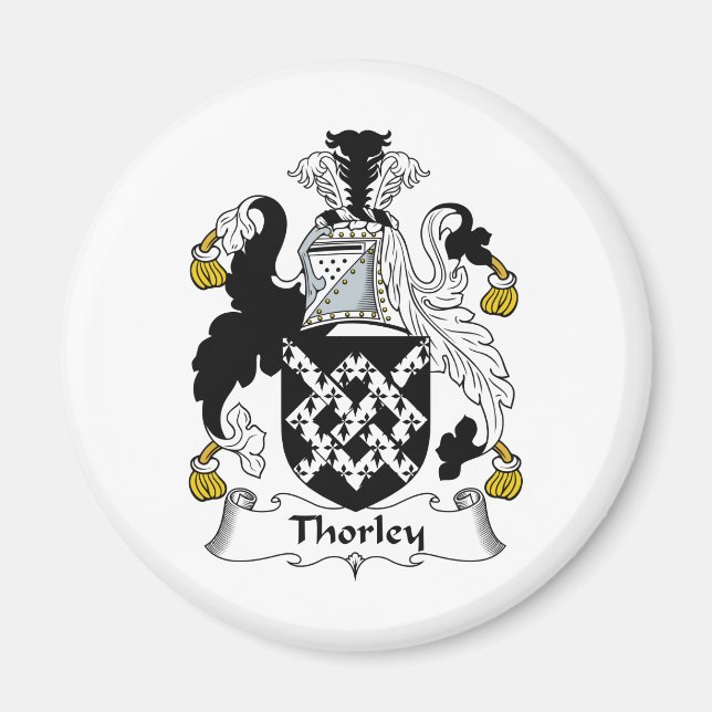 Imán Thorley Family Crest (Frente)