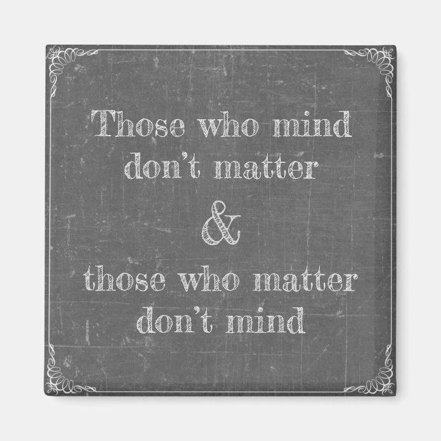 Imán Those who mind (Frente)