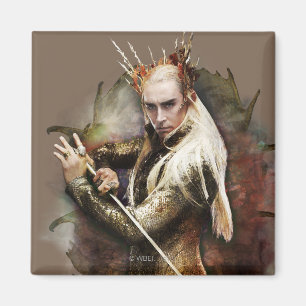 Imán Thranduil con la espada