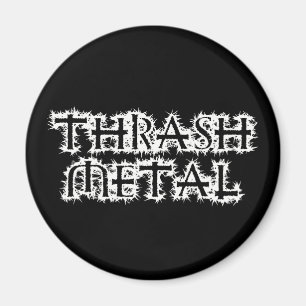 Imán Thrash Metalizado