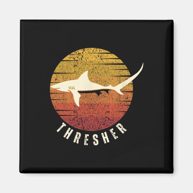 Imán Thresher Shark Deep Sea Fishing Ocean Fish Shark (Frente)