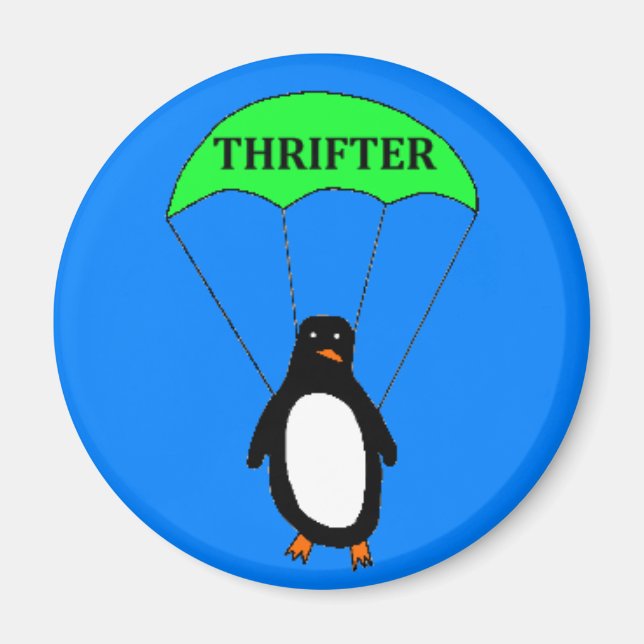 Imán Thrifter Penguin Magnet (Frente)