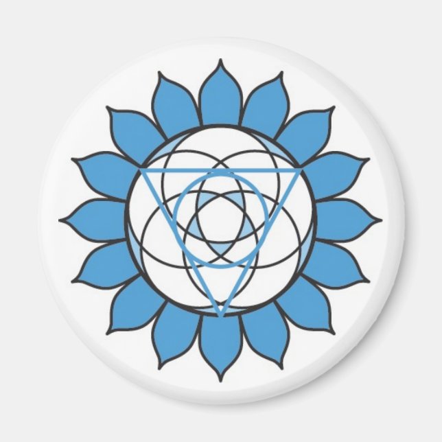 Imán Throat Chakra Magnet (Frente)
