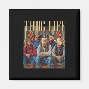 Imán Thug Trump Vance Kennedy Elon Para Life Graphic