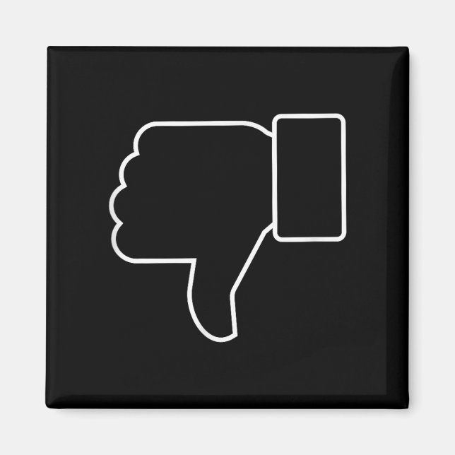 Imán Thumbdown, Funny, Chistes, Sarcástico (Frente)