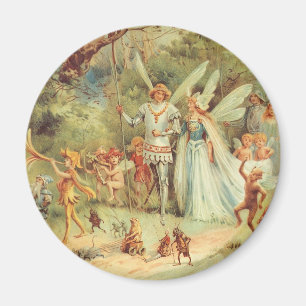 Imán Thumbelina y el príncipe Boda, cuentos de hadas ve