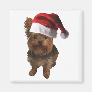 Imán thumbnail_Santa Hat Yorkie