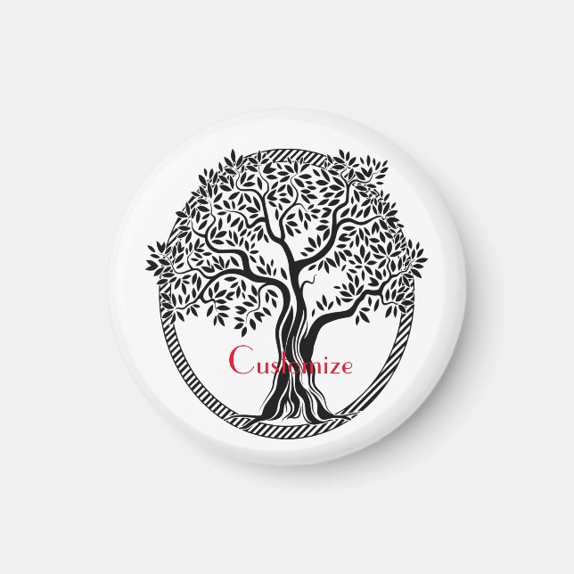 Imán Thunder_Cove del árbol de la vida (Frente)