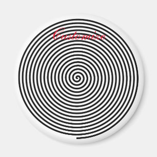 Imán Thunder_Cove espiral de hipnosis redonda