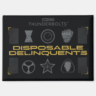 Imán Thunderbolts*   Delincuentes Desechables