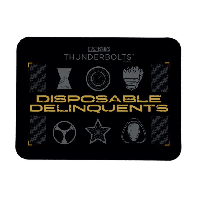 Imán Thunderbolts* | Delincuentes Desechables (Horizontal)
