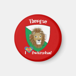 Imán Thurgau Schweiz Suisse Svizzera Magnet