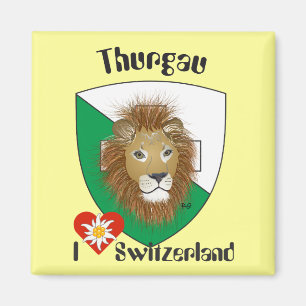 Imán Thurgau Schweiz Suisse Svizzera Magnet