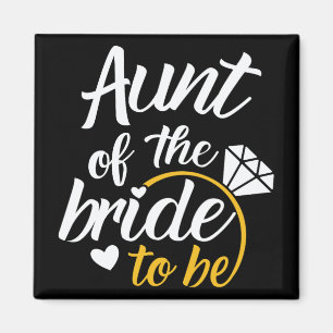Imán Tía del futuro Día de la Gran Boda