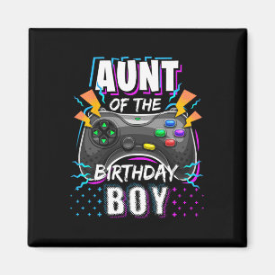 Imán Tía Del Nacimiento Del Videojuego De Birthday