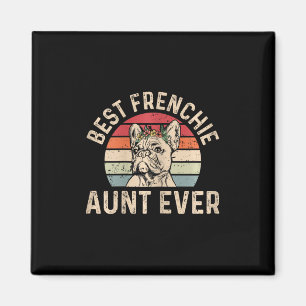 Imán Tía Frenchie Diseño Para Tu Tía Francesa