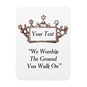 Imán Tiara personalizada