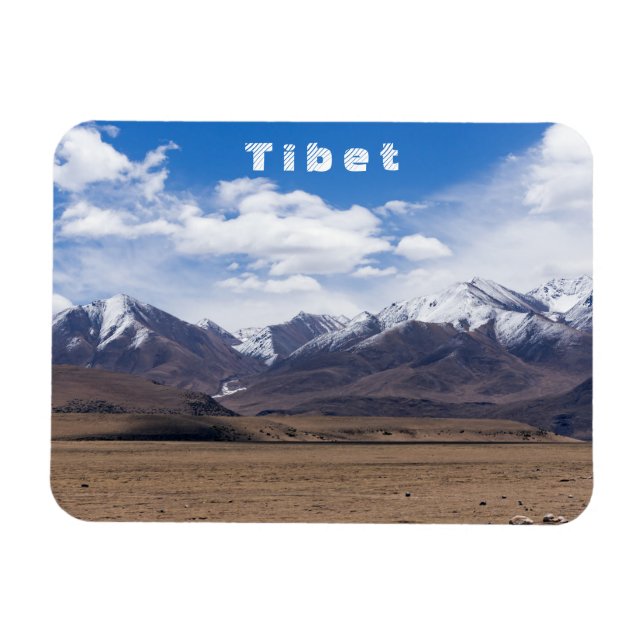 Imán Tíbet, Himalaya - Paisaje montañoso (Horizontal)