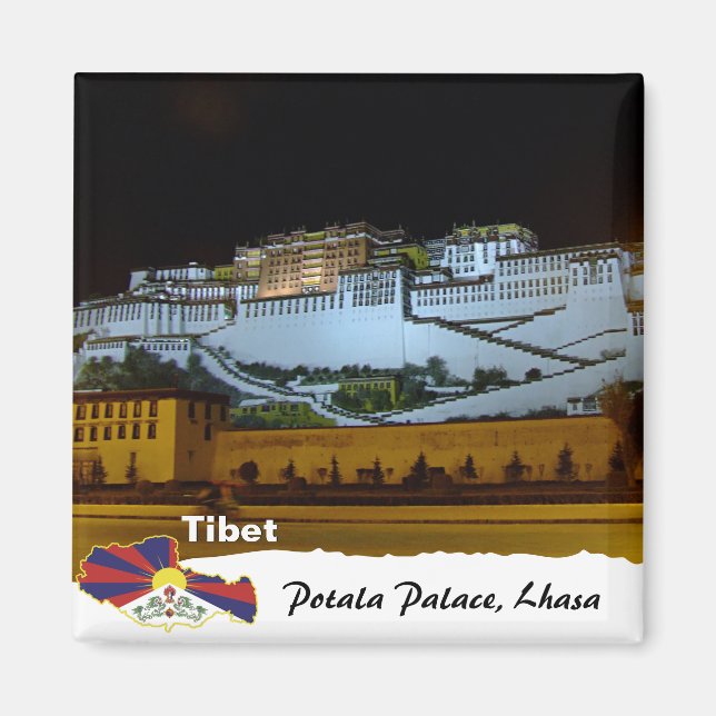 Imán Tíbet, Palacio de Potala, Lhasa / Himalayas (Frente)