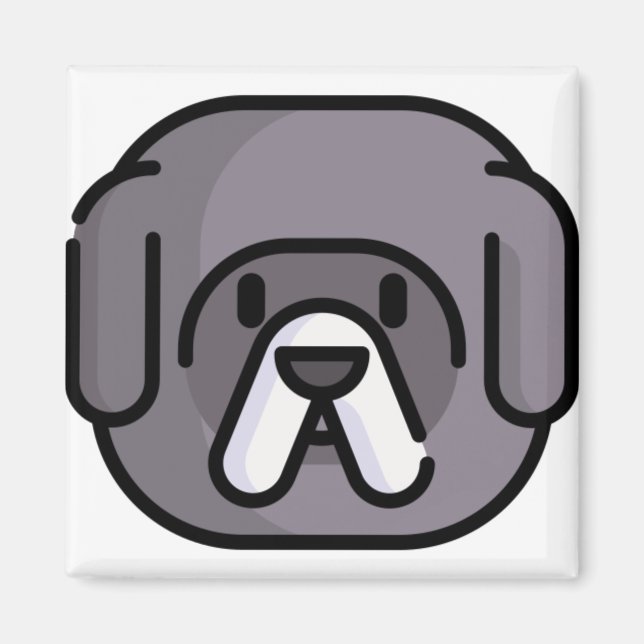 Imán Tibetano Mastiff (Frente)