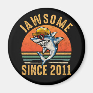 Imán Tiburón de 11 años jawsome from 2011