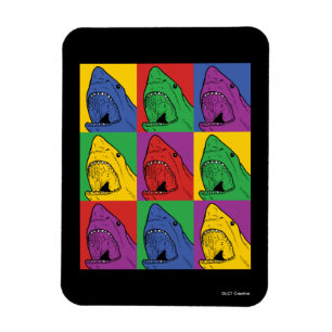 Imán Tiburón de arte pop