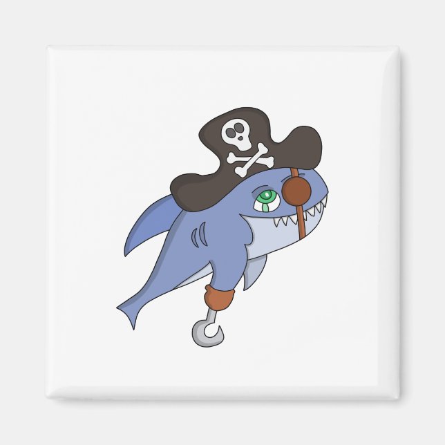 Imán Tiburón pirata (Frente)