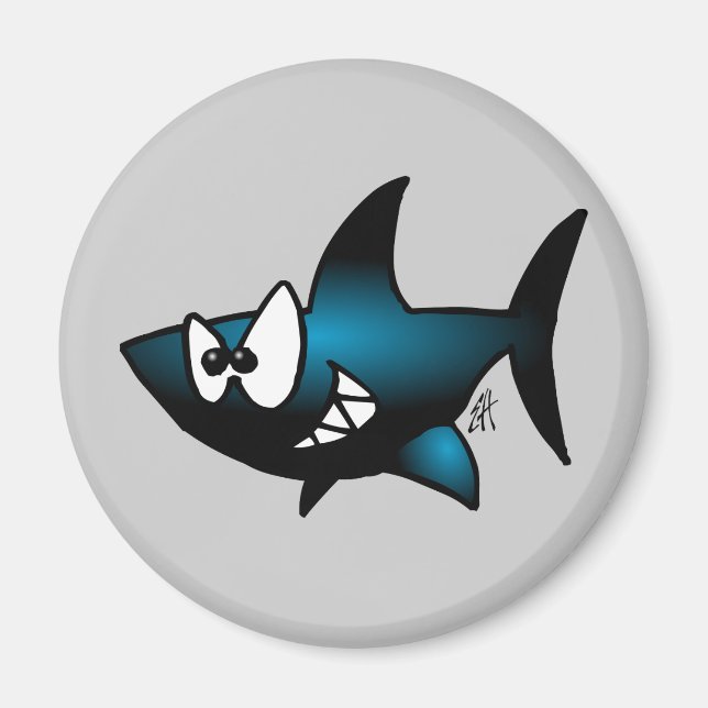 Imán Tiburón sonriente (Frente)