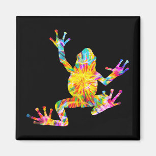 IMÁN TIE DYE FROG