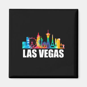 Imán Tie Dye Las Vegas Nevada Fiesta de Despedida de So