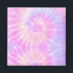 Imán Tiedye Pastel Arcoiris Espiral Hippie Tye<br><div class="desc">Color del arcoiris del diseño de patrones de tintes de corbata pastel. Patrón de diseño de espiral hippie rosa,  amarillo,  azul,  tiedye shibori pastelero Pastel</div>