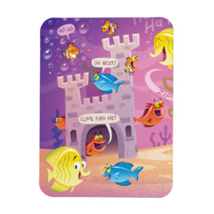 Imán Tiempo Cuenta-Debajo del mar