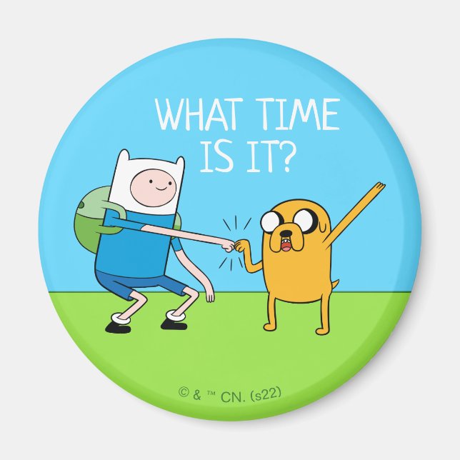 Imán Tiempo de aventura | Finn & Jake Fist Bump (Frente)
