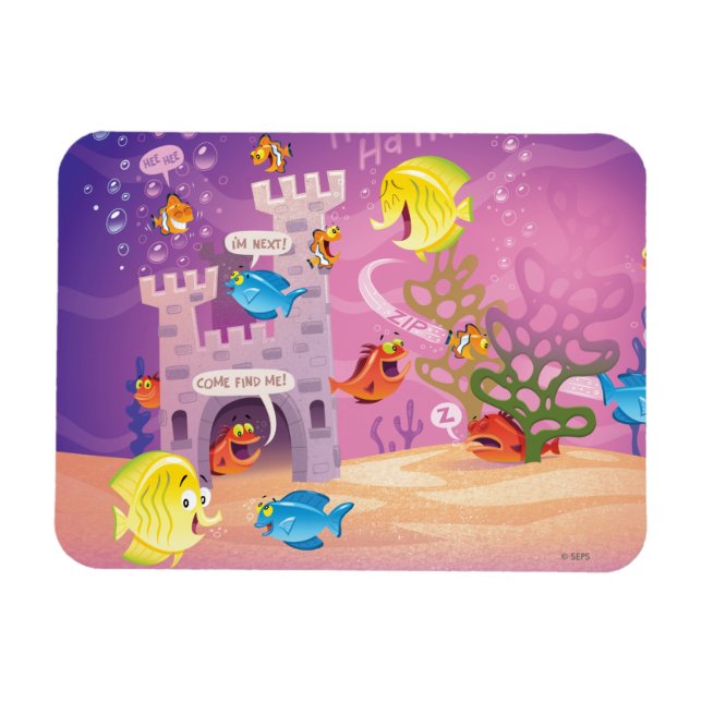 Imán Tiempo De Contar Bajo El Mar (Horizontal)