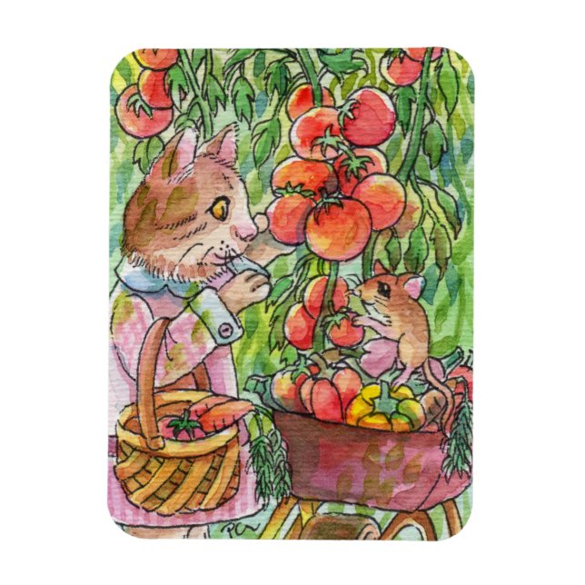 Imán Tiempo de cosecha (Vertical)