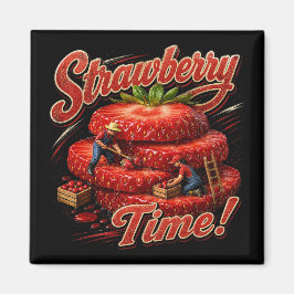 Imán ¡Tiempo de Fresas!