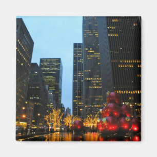 Imán Tiempo de navidades NYC