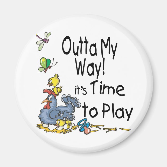 Imán Tiempo de reproducción (Frente)