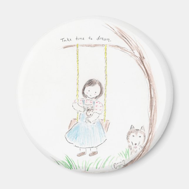 Imán Tiempo de soñar (Frente)