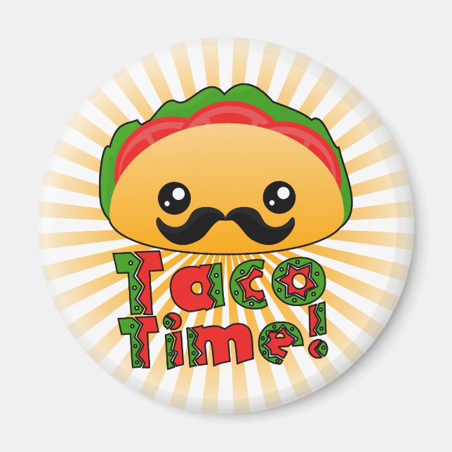 Imán Tiempo de Taco (Frente)